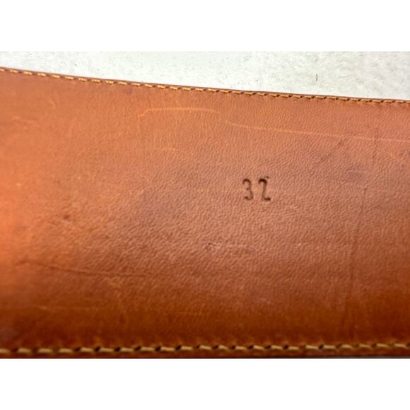 Ralph Lauren Belt Women\'s 32 Brown Genuine Crocodile Leather Wide Italy main image 12